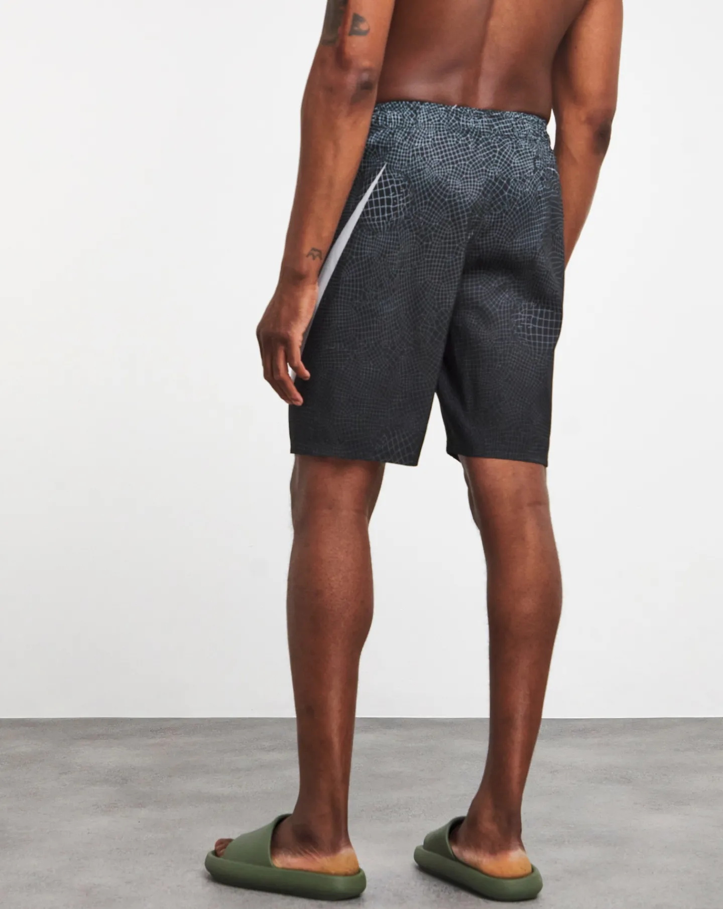 Nike Grid Swoosh 9" Volley Swim Short