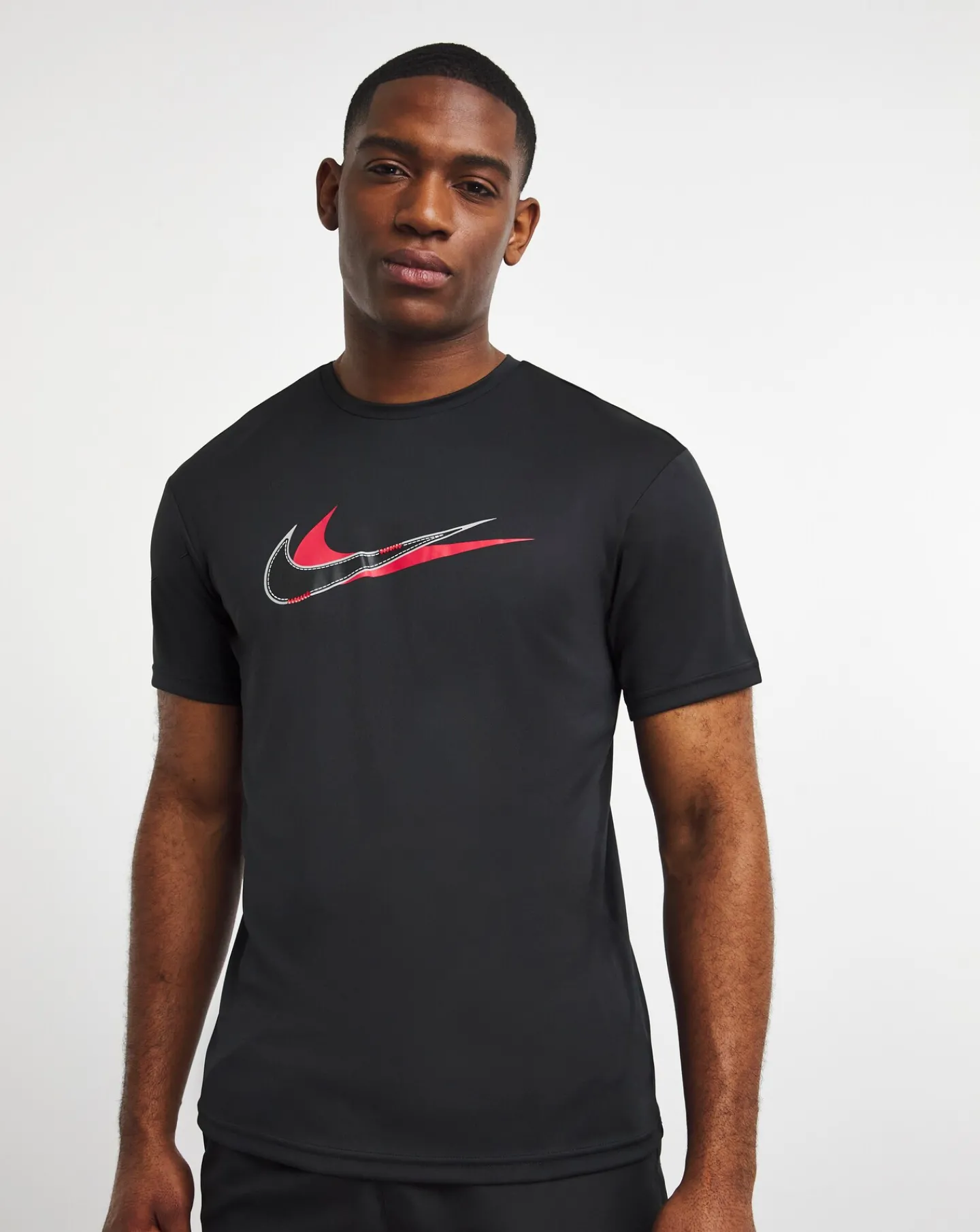 Nike Stacked Swoosh Short Sleeve Hydroguard T-Shirt