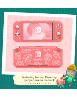 Nintendo Switch Lite Coral Isabelle Aloha Edition & 12 Months Switch Online
