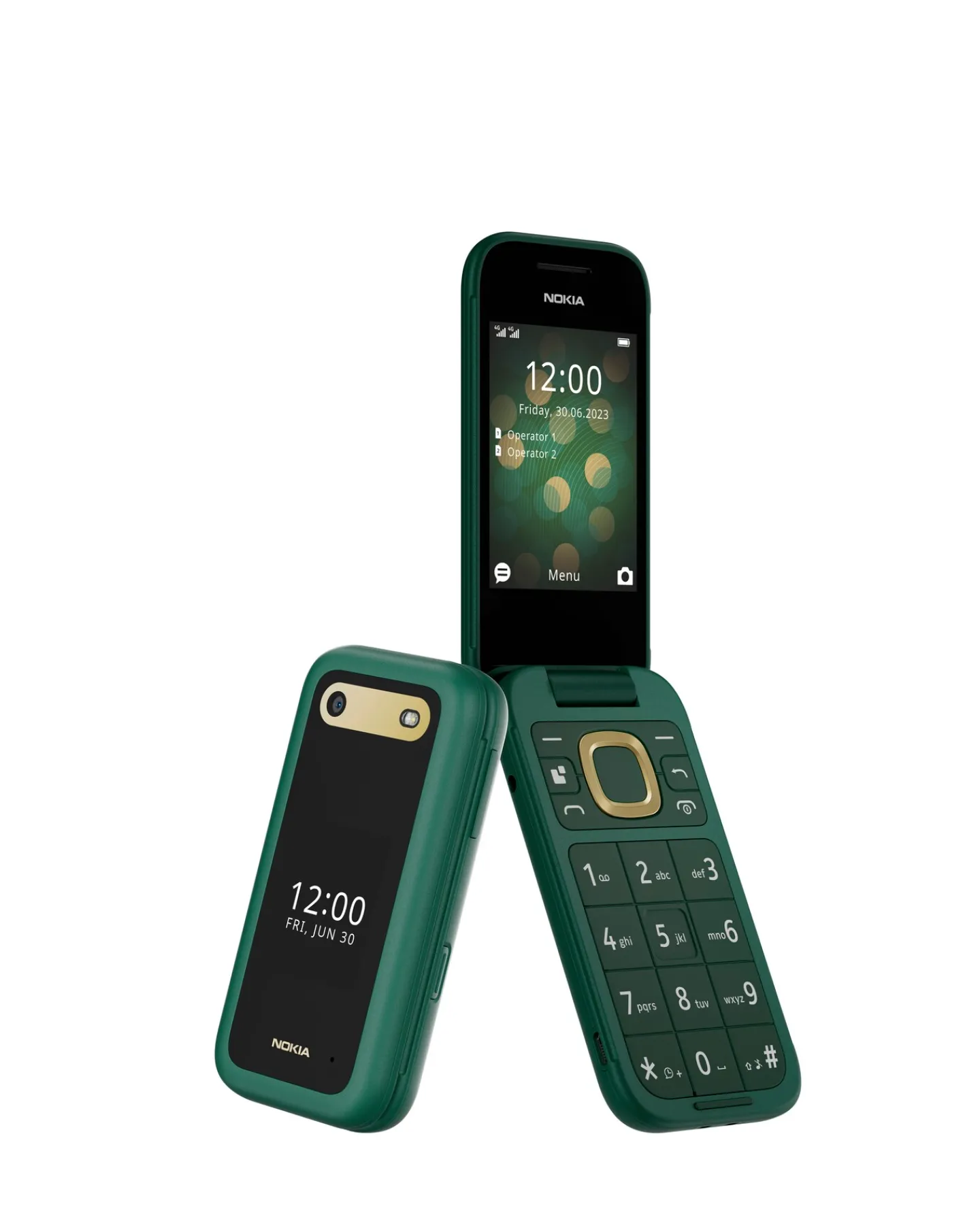 Nokia 2660 Flip Phone - Lush