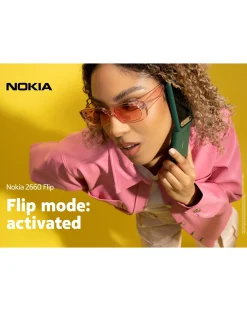 Nokia 2660 Flip Phone - Lush