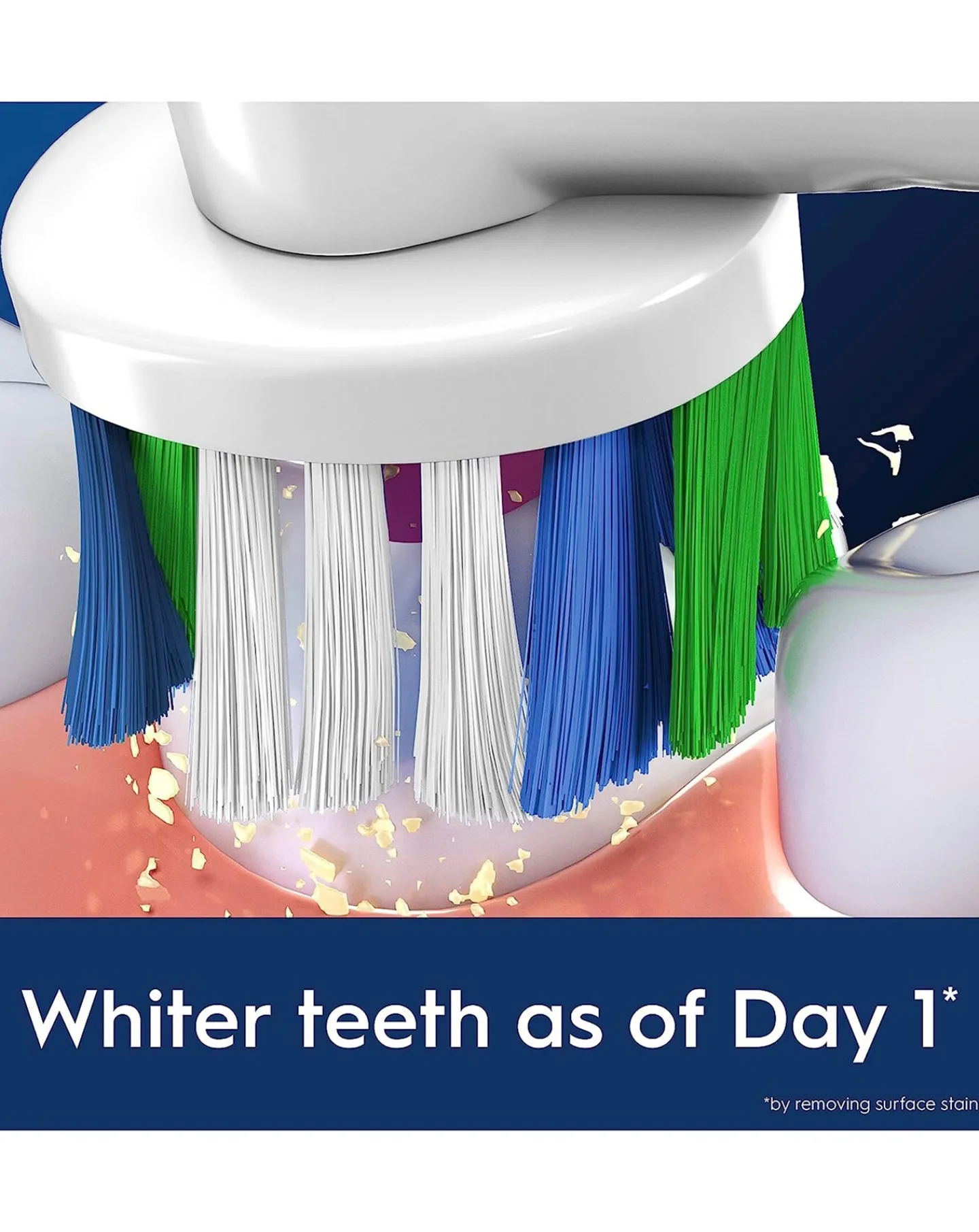 Oral B Oral-B 3D White Toothbrush Heads, 4 pack