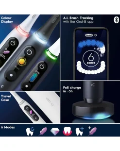 Oral B Oral-B iO8 Black Onyx (+ Zipper Case)
