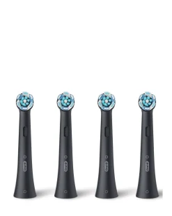 Oral B Oral-B iO Black Refill Heads Pack of 4