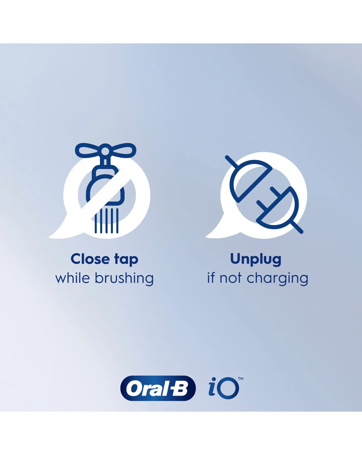 Oral B Oral-B iO3 Ice Blue Electric Toothbrush