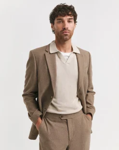 Jacamo Patch Pocket Tweed Suit Jacket