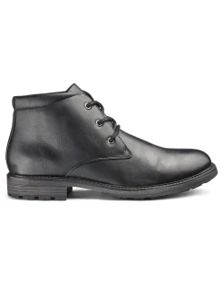 Jacamo Penn Lace Up Boot Wide Fit