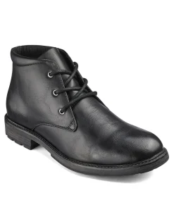 Jacamo Penn Lace Up Boot Wide Fit