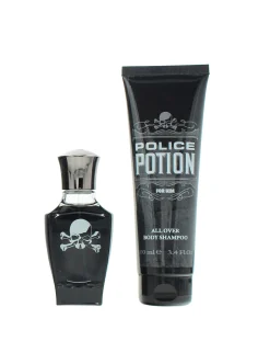 Police Potion For Him 2 Piece Gift Set: Eau de Parfum 30ml - Shower Gel 100ml