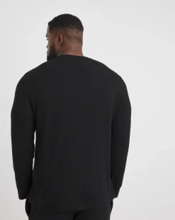 Polo Ralph Lauren Waffle Long Sleeve Mix & Match Lounge Top