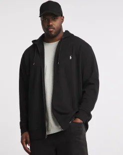 Polo Ralph Lauren Black Zip Through Hoodie