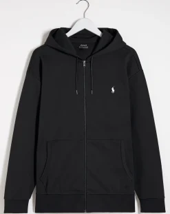 Polo Ralph Lauren Black Zip Through Hoodie