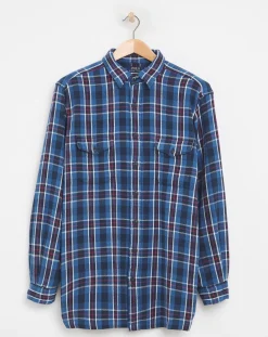 Polo Ralph Lauren Blue Checked Flannel Shirt