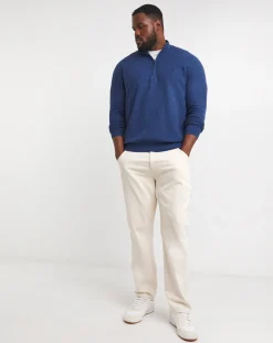 Polo Ralph Lauren Heather 1/4 Zip Cotton Jumper