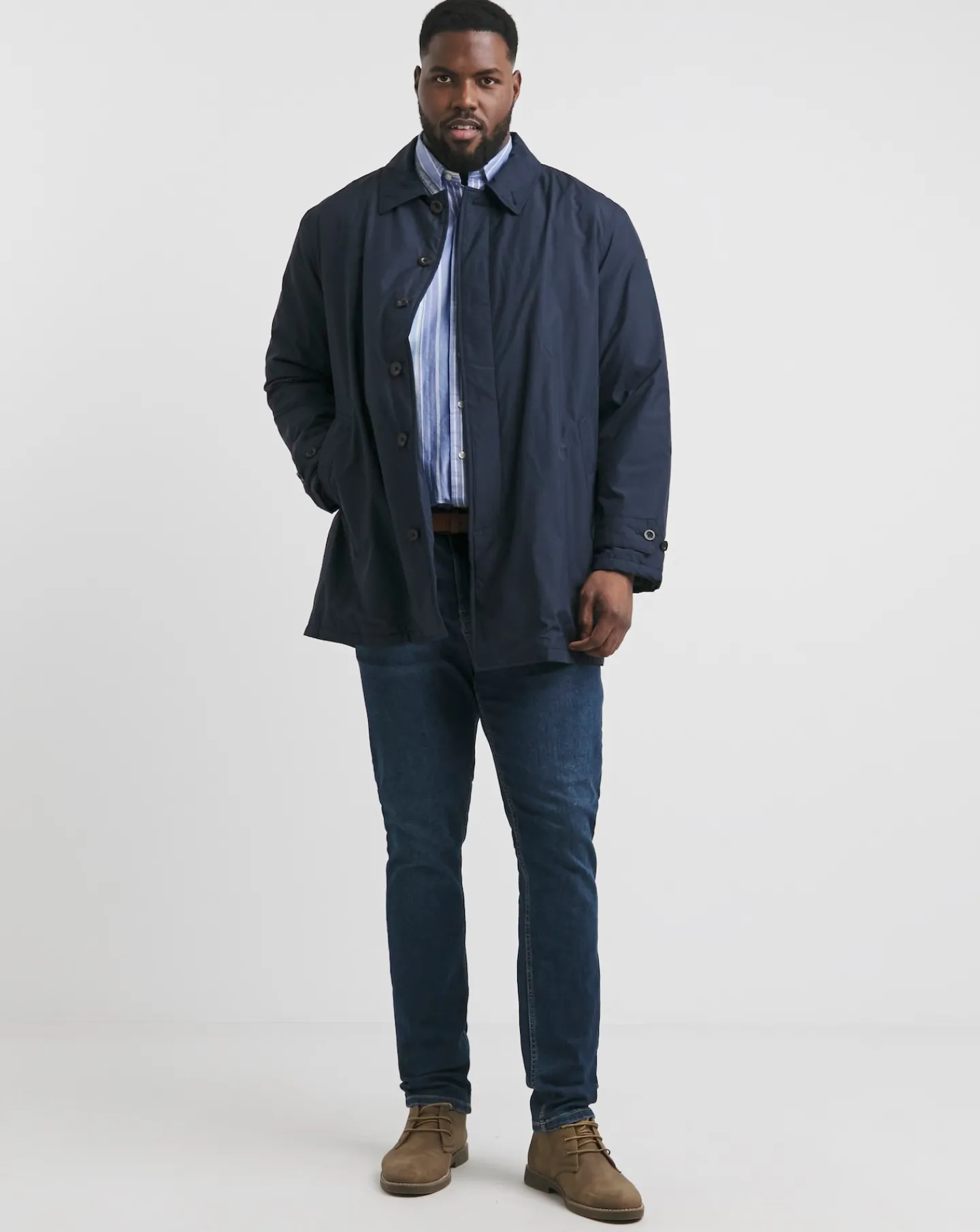 Polo Ralph Lauren Blue Striped Oxford Shirt