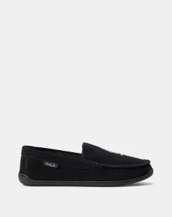 Polo Ralph Lauren Brenan Holiday Bear Suede Slippers