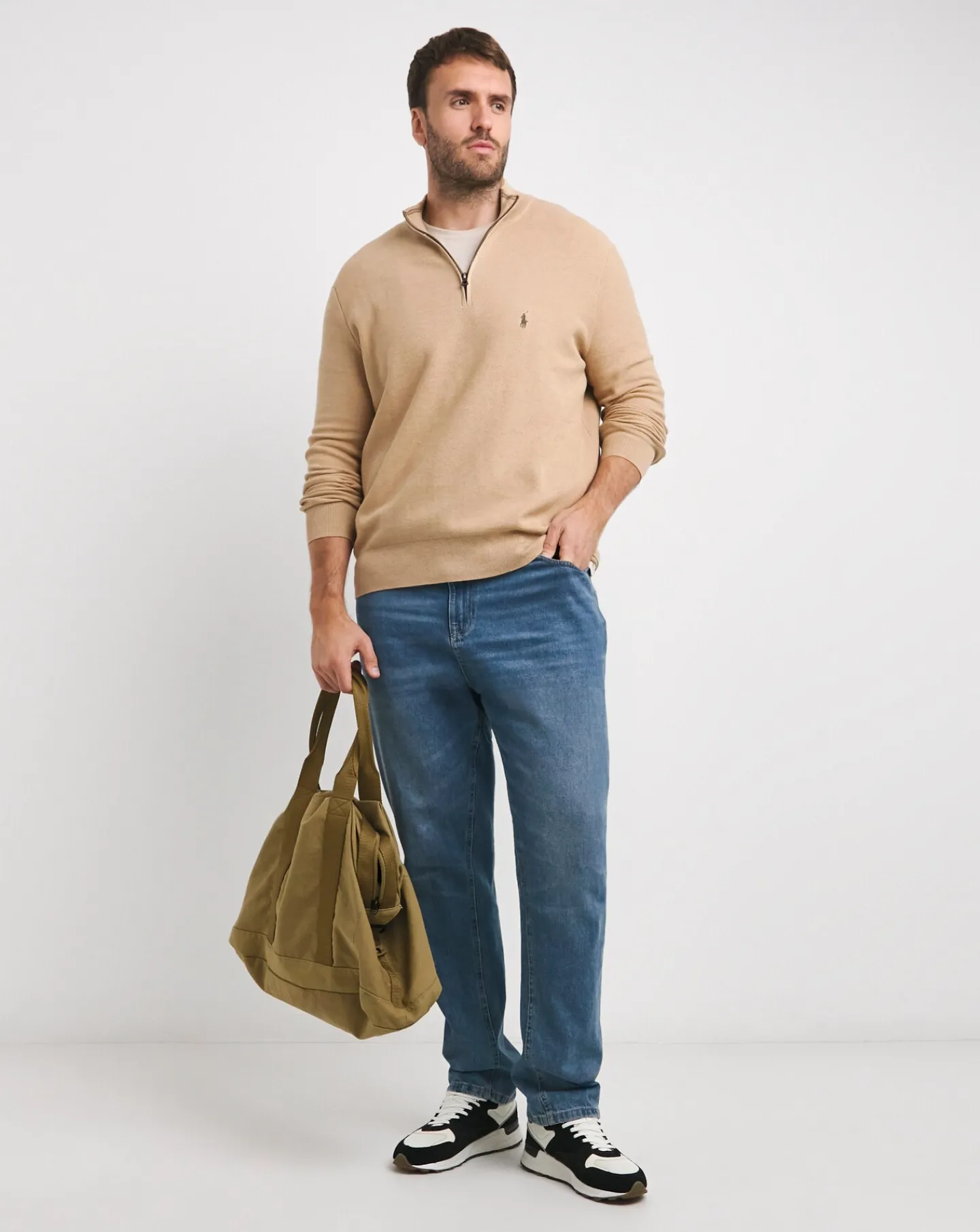 Polo Ralph Lauren 1/4 Zip Neck Jumper