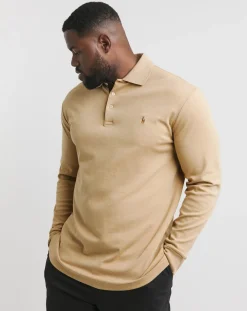 Polo Ralph Lauren Long Sleeve Camel Polo