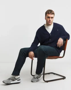 Polo Ralph Lauren Cashmere Mix Cable Cardigan