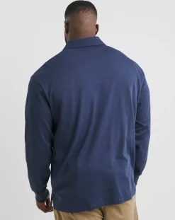 Polo Ralph Lauren Navy Long Sleeve Super Soft Polo