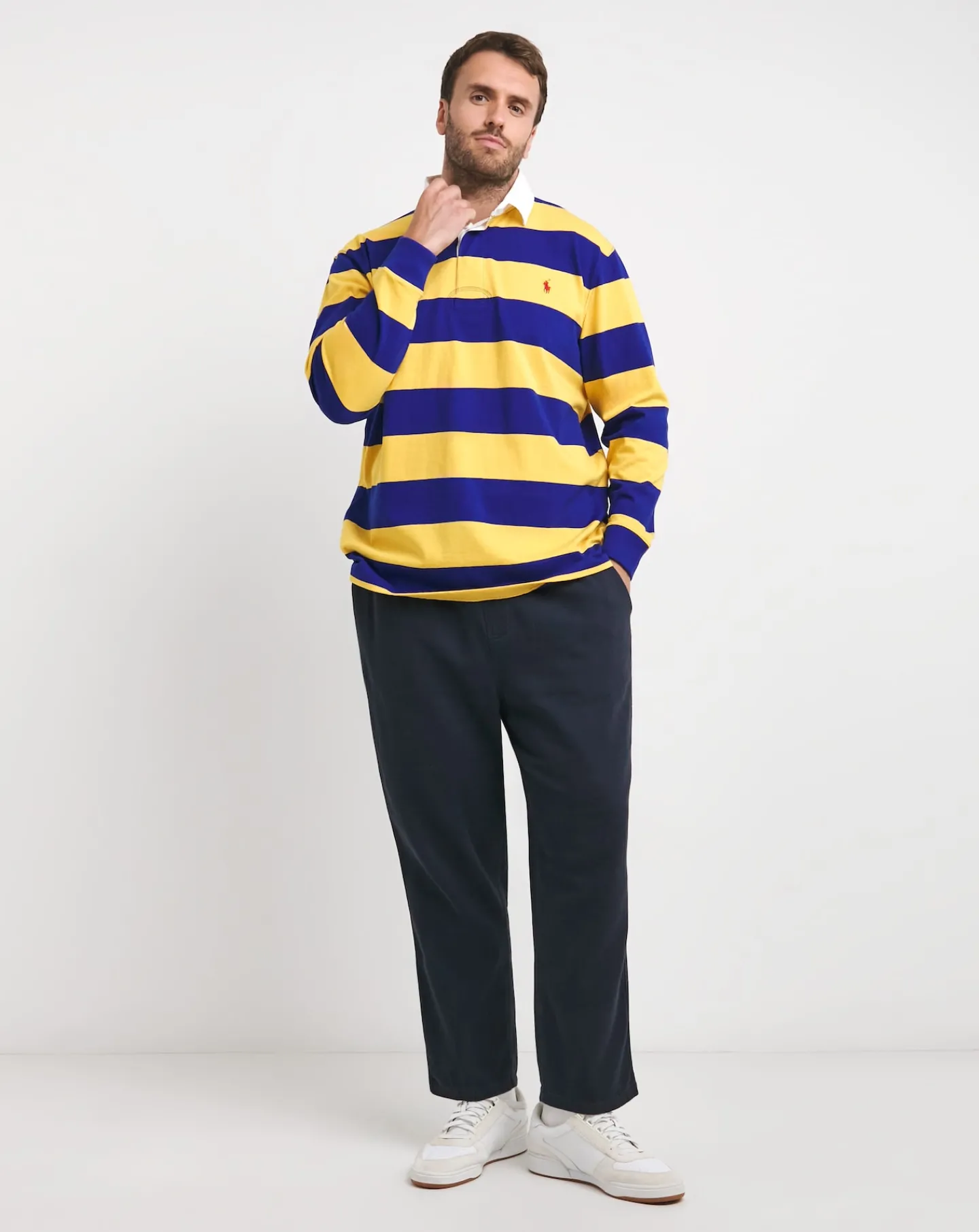 Polo Ralph Lauren Striped Long Sleeve Rugby Shirt