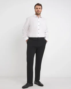 Jacamo Polyester Blend Stretch Travel Shirt