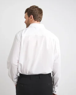 Jacamo Polyester Blend Stretch Travel Shirt