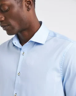 Jacamo Polyester Blend Stretch Travel Shirt