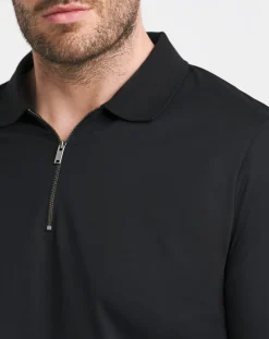 Jacamo Premium 100% Mercerised Zip Polo