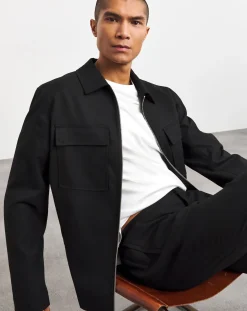 Jacamo Premium Smart Harrington Jacket Co-ord