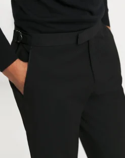 Jacamo Premium Tuxedo Satin Stripe Trouser