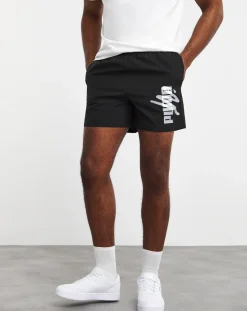 Puma Essentials Logo Lab Woven 5" Shorts