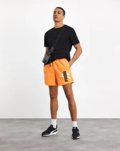 Puma Essentials Logo Lab Woven 5" Shorts