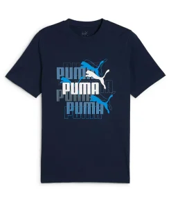 Puma Graphics Multiple Logo T-Shirt