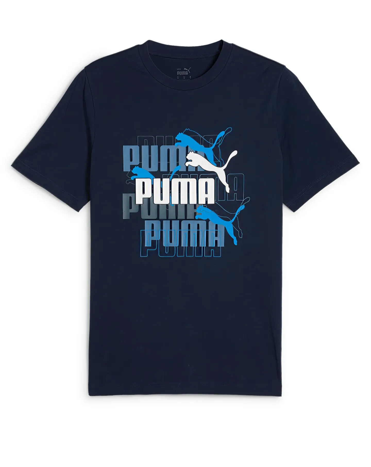 Puma Graphics Multiple Logo T-Shirt