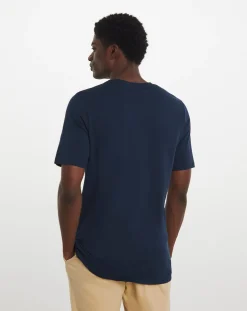 Jacamo Pure Cotton Crew Neck T-Shirt Extra Long