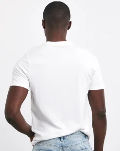 Jacamo Pure Cotton Crew Neck T-Shirt Long