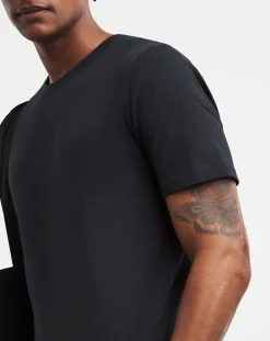 Jacamo Pure Cotton Crew Neck T-Shirt Long