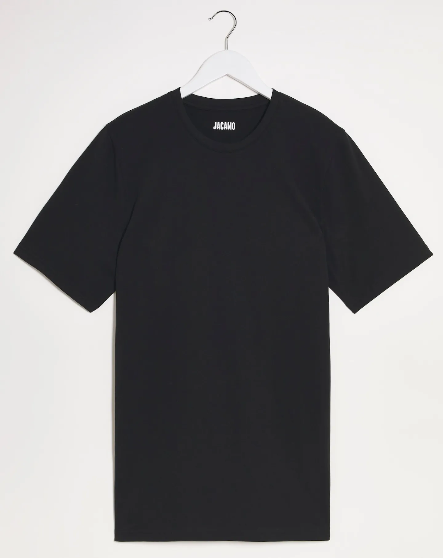 Jacamo Pure Cotton Crew Neck T-Shirt Extra Long