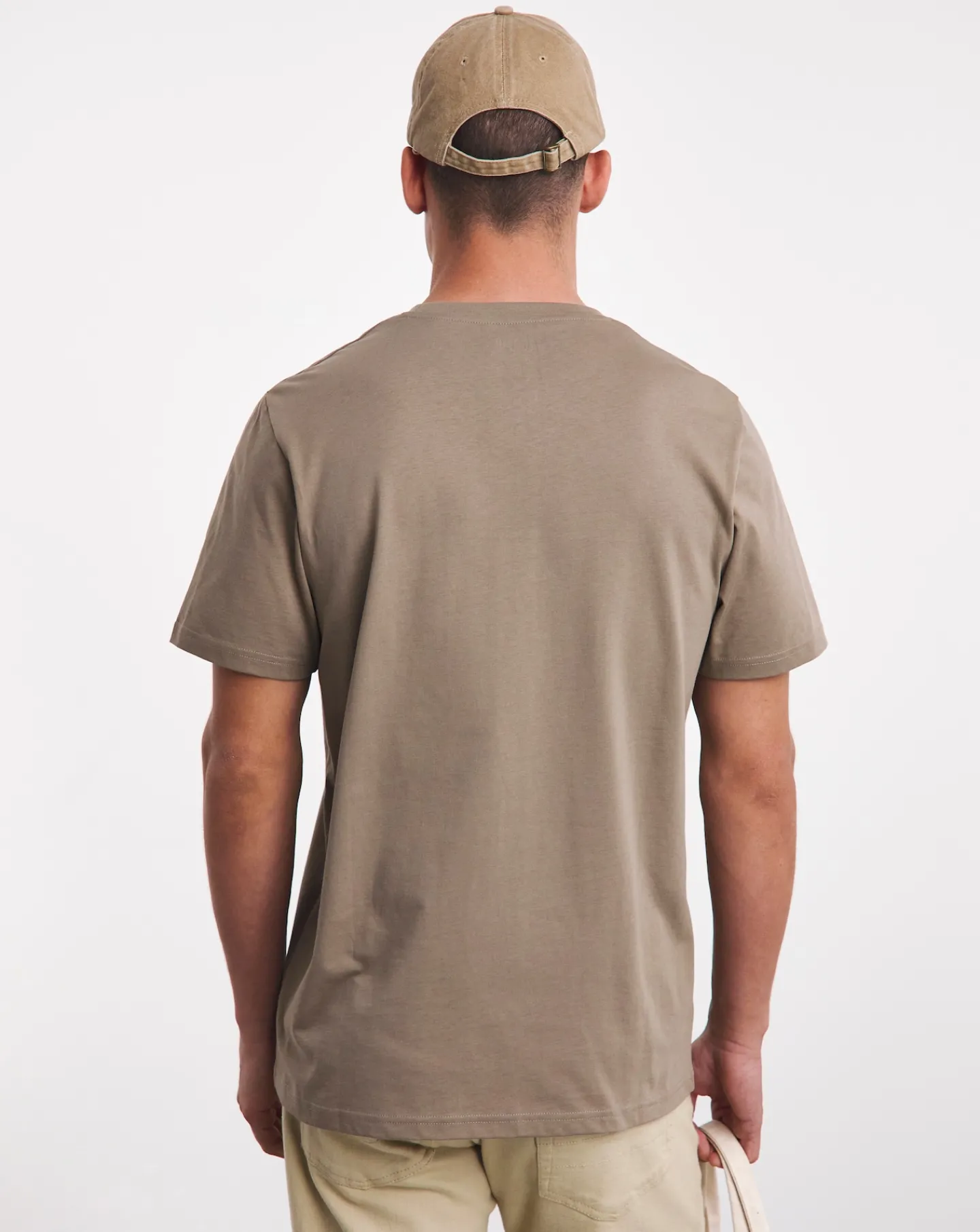 Jacamo Pure Cotton Crew Neck T-Shirt Long