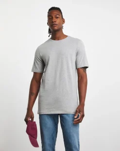 Jacamo Pure Cotton Crew Neck T-Shirt Extra Long