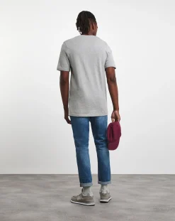 Jacamo Pure Cotton Crew Neck T-Shirt Extra Long