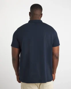 Jacamo Pure Cotton Jersey Polo Long
