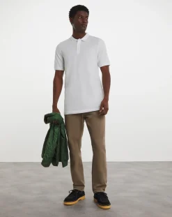 Jacamo Pure Cotton Pique Polo Extra Long Length