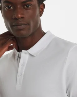 Jacamo Pure Cotton Pique Polo Extra Long Length
