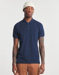 Jacamo Pure Cotton Pique Polo Long