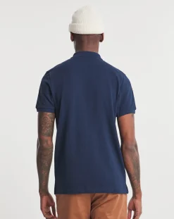 Jacamo Pure Cotton Pique Polo Long