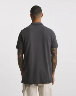 Jacamo Pure Cotton Pique Polo Long