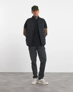 Jacamo Pure Cotton Tipped Pique Polo