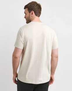 Jacamo Pure Cotton V Neck T-Shirt Long